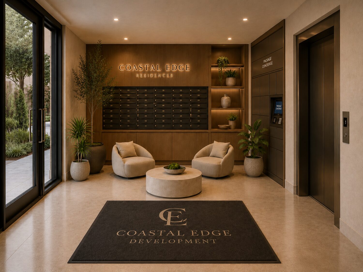 Coastal Edge Development lobby